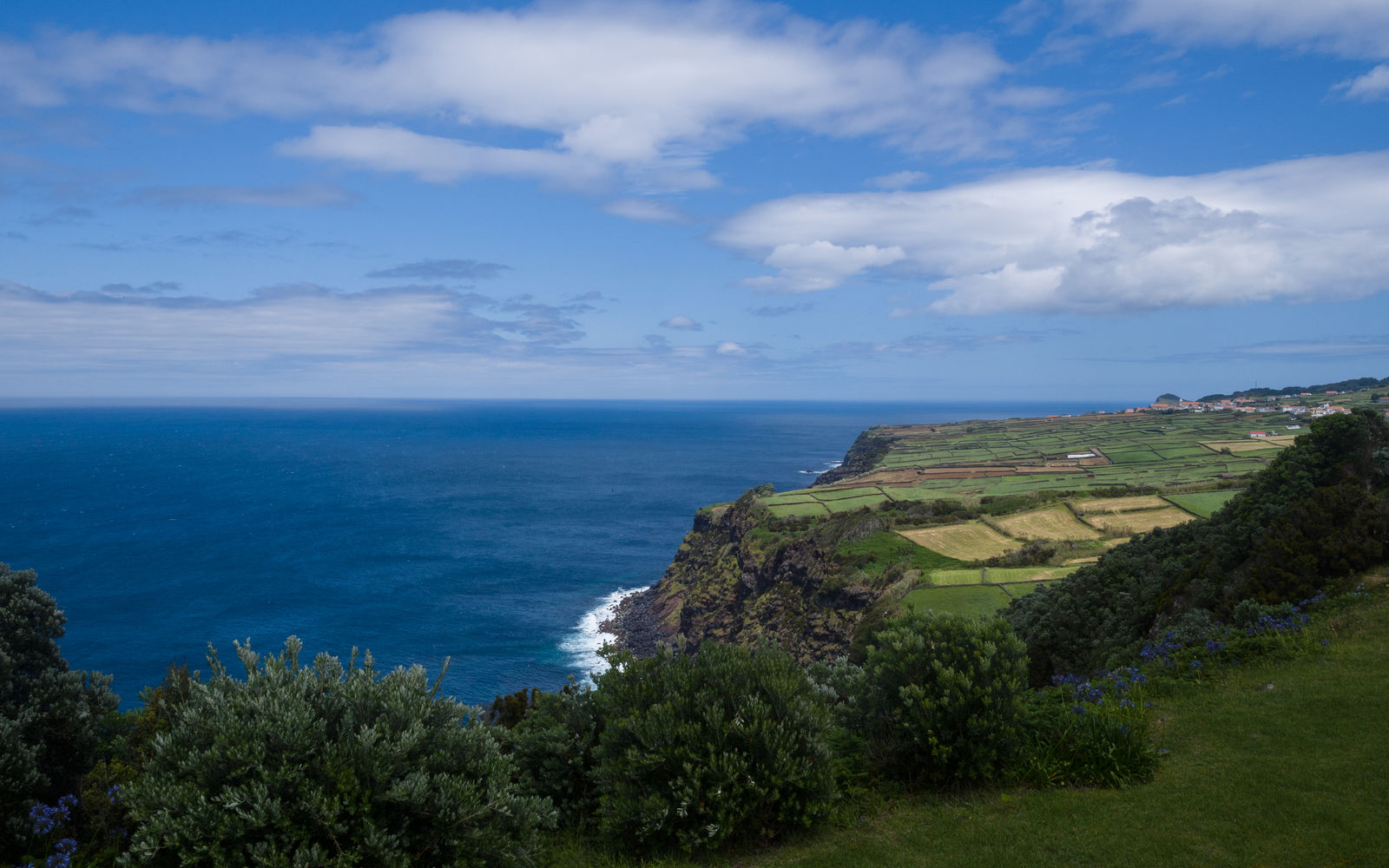 Kust Terceira Azoren Portugal